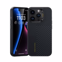 Benks Montage Magnetic Armor Pro Kevlar Ümbris Metal Frame 600D+1500D (MA62) jaoks Iphone 15 Pro Max must