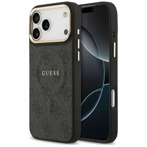 GUESS ümbris jaoks IPHONE 17 Pro Max compatible with MagSafe GUHMP17XP4MSEGCK (PU 4G W/ Classic) must