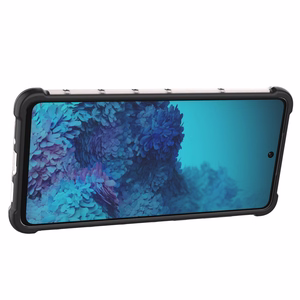 Honeycomb ümbris soomustatud kate koos geelraamiga Samsung Galaxy A73 mustale