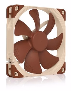 Noctua NOC-NF-A14-ULN arvuti jahutuskomponent Arvutikohvri ventilaator 14 cm beež, pruun 1 tk