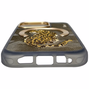 Nimmy Magnetic Fantasy Animal MagSafe Ümbris jaoks iPhone 16 Pro Max - Kuldne