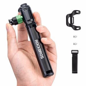 Rockbros HQ-75D-CO2 käsitsi kasutatav alumiiniumist CO2-pump – värv: must