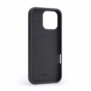 Etteri Силиконовый Mag чехол для iPhone 16 Pro 6,3" чёрный