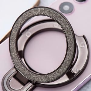 Phone stand CIRCLE GLITTER - stick-on - must