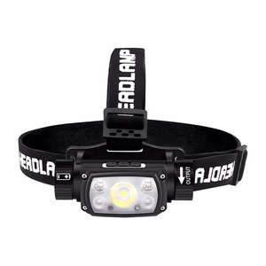 Superfire HE11 headlamp flashlight, 640 lm, 20W, 6 modes, 100m