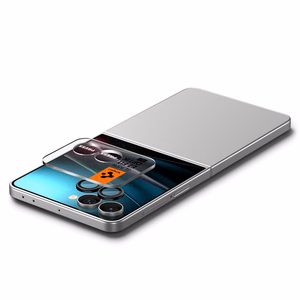 Spigen Optik Pro HD Glas.TR EZ Fit 2-pack Camera Protector for Samsung Galaxy Z Flip 7 - Black