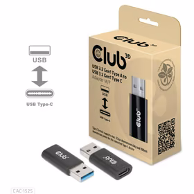 I/O adapter USB3.2 USB-C M/F CAC-1525 Club3D