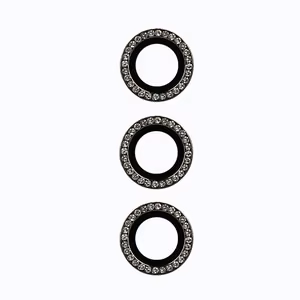 Karastatud klaas HARD DIAMOND jaoks camera (LENS) jaoks Samsung Galaxy S24 must (lens 3 pieces)