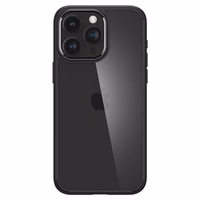 Spigen Ultra Hybrid iPhone 15 Pro Ümbris - Matte must