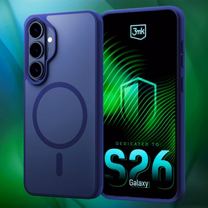 Samsung Galaxy S26 – 3mk Smoke MagCase sinine telefoniümbris