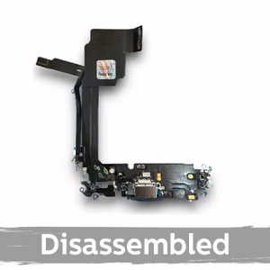 Laadimisport ühilduv iPhone 15 Pro Max Flexiga / must titaan / (100% originaal / Kasutatud)