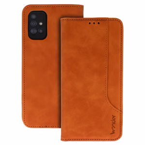 Wonder Prime Ümbris jaoks Samsung Galaxy A51 brown