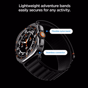 Spigen WBF1 Strap for Samsung Galaxy Watch Ultra 47mm - Black