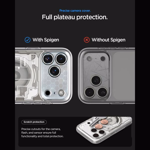 Spigen Ultra Hybrid MagSafe Zero One ümbris iPhone 18 Pro / 17 Pro jaoks, titaanivärvi