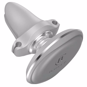 Autolaadija hoidik Baseus Magnetic Air Vent hõbedane (magnetiline / ventilatsioonivõre)