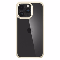 Spigen Crystal Hybrid Ümbris jaoks iPhone 15 Pro Max - Clear Beige