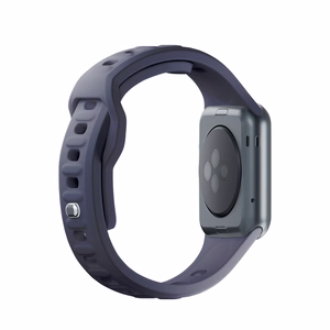3mk silikoonrihm Apple Watchile, 38/40/41/42 mm, hall, väike suurus