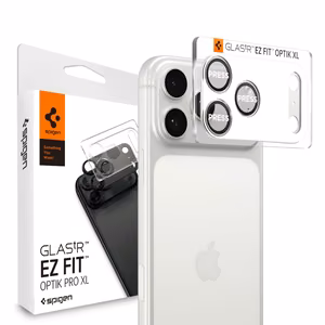 Spigen Optik Pro XL Camera Lens Glass jaoks iPhone 17 Pro - Silver