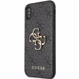 Guess 4G Big Metal Logo iPhone X/XS Ümbris - hall