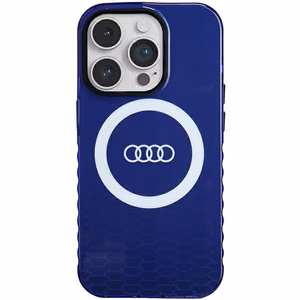 Audi IML Big Logo MagSafe ümbris jaoks iPhone 14 Pro - sinine
