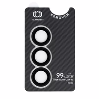 Tempered glass Tel Protect Titanium Lens 99% AR Aramid Series on camera jaoks Samsung Galaxy S25 Plus (lens 3 pcs)