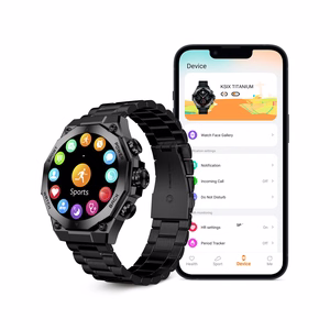 Ksix Smartwatch TITANIUM,  Black