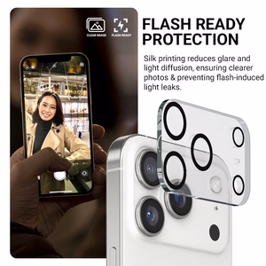 Crong Lens Shield camera-lens glass protector for iPhone 17 Pro Max