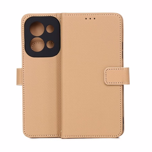 Nutikas Triangle ümbris for Xiaomi Redmi 15C 4G EU / 15C 5G EU (173.16 x 81.06 x 8.2 mm) pruun