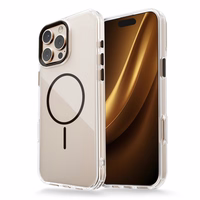 Clear Thin Mag ümbris for iPhone 16 Pro 6,3" must