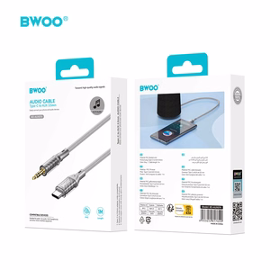 BWOO AUX Kaabel Type C to 3.5mm Jack audio AUX074