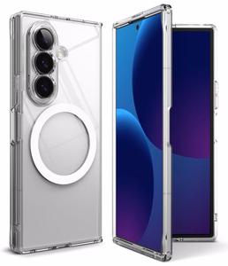 Ringke Fusion Magnetic MagSafe ümbris Samsung Galaxy Z Fold 8 Ultrale, läbipaistev