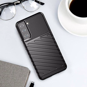 Thunder Case case for Samsung Galaxy S23+ silicone armor case blue