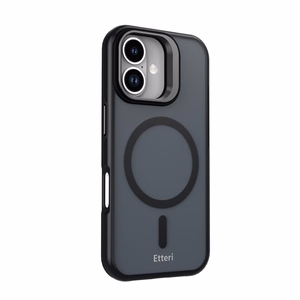 Чехол Etteri Morning Fog для iPhone 17 6,3" чёрный