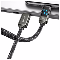 USAMS Kaabel USB-C - USB-C 100W 1,2m Zinc Alloy Fast Charging Data Cable Meteor Series SJ744USB01 (US-SJ744)