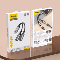 Dudao L13C+ 2in1 USB-C Adapter - hall