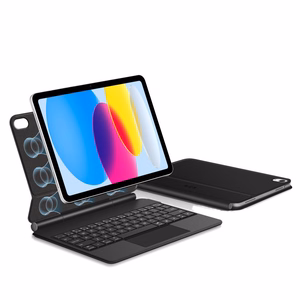 Tech-Protect Smartcase Magnetic with Keyboard jaoks iPad 10.9” 2022 / iPad 11” 2025 - Must
