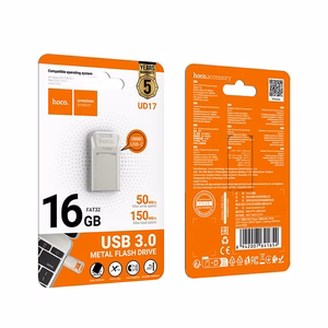 Pendrive 16GB USB 3.0 (USB C) Hoco UD17 nickel