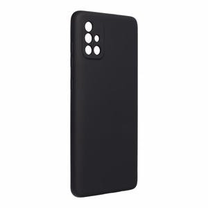 Чехол Samsung A71 Silicone черный