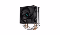 DeepCool AG200 Processor Air cooler 9.2 cm Aluminium, must 1 pc(s)