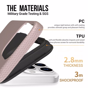 Vmax Triangle ümbris jaoks iPhone 16 6,1" rose kuldne