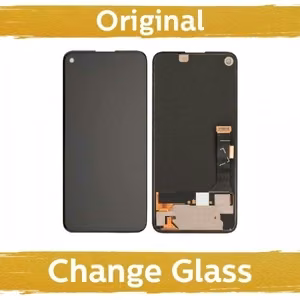 LCD ekraan ühilduv Google Pixel 4A 5G must (Uuendatud: China)