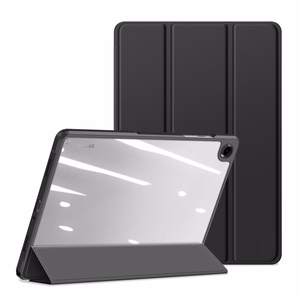 Dux Ducis Toby soomustatud klappkott Samsung Galaxy Tab A11 Plus/A9 Plus jaoks - must