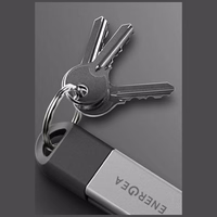 Kaabel Energea Sheath Key 2w1 USB-C kuni USB-C/USB-A 480Mbps 60W 15cm sinine