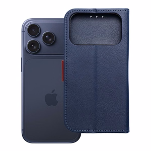Flip case for iPhone 17 / 18 Split Book navy and red