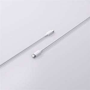 Xiaomi 3A kootud USB-C kuni USB-C kaabel (1m), valge