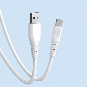 USB kaabel Dudao TGL3L, valge, Type-C, 100 cm (kuni 6A)