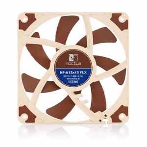 Noctua NF-A12x15 FLX Arvutikohvri ventilaator 12 cm beež, pruun
