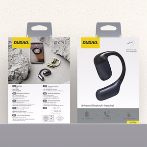 Dudao U4Pro Bluetooth Over-Ear Headphone, Universal for Both Ears - must