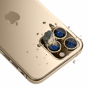 iPhone 13 Pro Max/13 Pro 9H стекло для камеры для линзы серии 3mk Lens Protection Pro - золотой