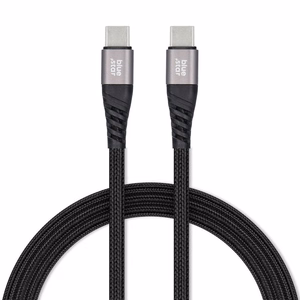 Kaabel USB C to USB C sinine Star 3A 60W PD QC4.0 with braid 1,2 m TFK-DC-003 must